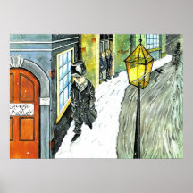 Ebenezer Scrooge Print