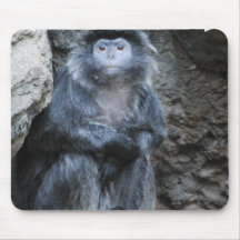 Ebony Langur  Mouse Pad
