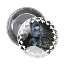 Ebony Langur  Pin