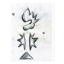 Eccentric Symmetries Postcards