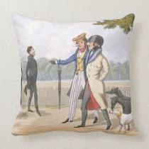 Eccentricity, plate 11 from 'The Necessary Qualifi pillows