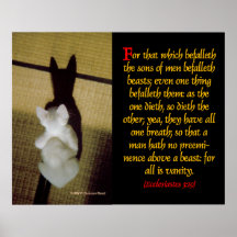 Ecclesiastes3-19 poster