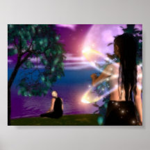 Echo and Narcissus Print