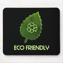Eco Friendly Black Mouse Pad