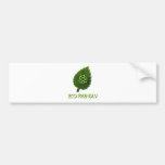 Eco Friendly Bumper Sticker