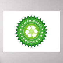 ECO Friendly Product Posters