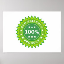 ECO Friendly Product Posters