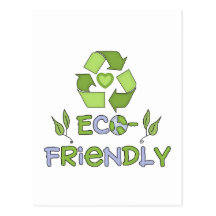 Eco-Friendly T-shirts and Gifts Post Card