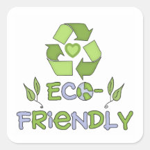 Eco-Friendly Tshirts and Gifts Stickers