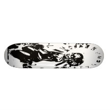 Eco Friendly  Zombie Little Girl Skate Board Decks