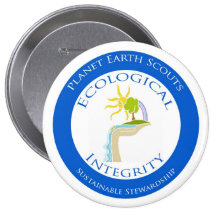Ecological Integrity Badge Pinback Buttons