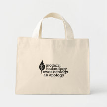 Ecology / Technology Quote Bag