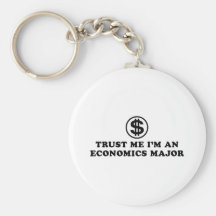 Economics Student Keychains