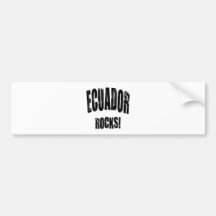 ECUADOR BUMPER STICKERS