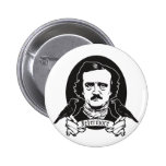 Edgar Allan Poe Button