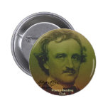 Edgar Allan Poe Pinback Buttons