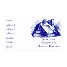 Education Resurrects Business Card Templates