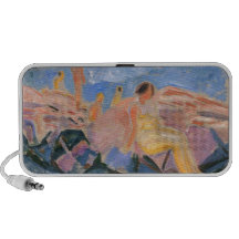 Edvard Munch - High Summer Painting Speakers
