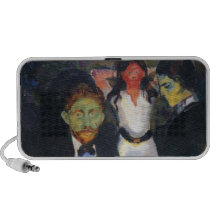 Edvard Munch - Jealousy Painting Travel Speaker