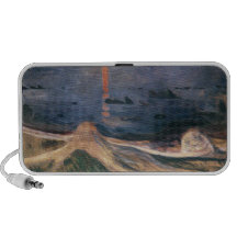 Edvard Munch - the mystery of a summer night iPhone Speakers