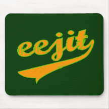 Eejit Irisih Idiot Mouse Pad