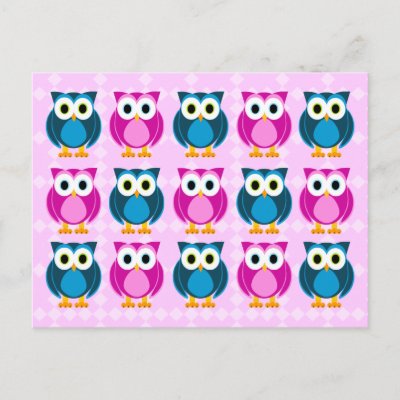 Cartoon Cute Owl