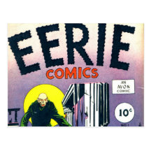 Eerie Comic books Postcard