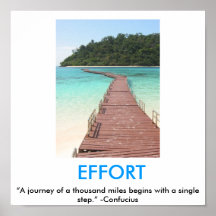EFFORT motivational poster