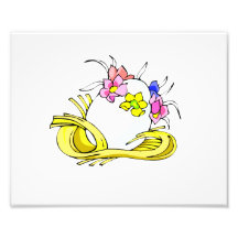 egg flower crown yellow straw.png photo art