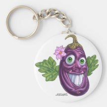 eggplant key chains