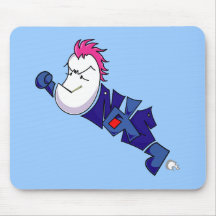 Eggplant Man Mouse Mats