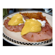 eggs benedict post cards