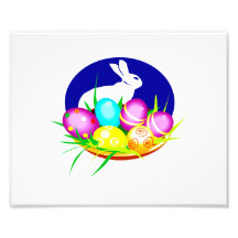 Eggs bunny blue oval graphic.png photo art