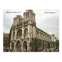 Eglise Notre Dame, Nice, Photo Ol... Post Cards