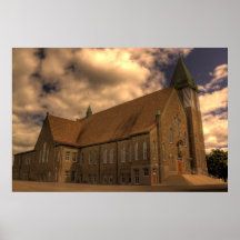 Eglise Ste-Therese de L'Enfant Jesuis Print