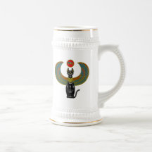 Egyptian Cat Goddess Coffee Mugs