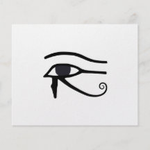 EGYPTIAN EYE OF HORUS PERSONALISED FLYER