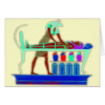 Egyptian Wall Art Card