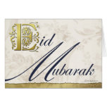 Eid Mubarak Floral Greeting Card