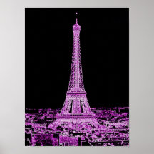 Eiffel Tower 4 - poster print