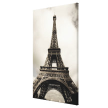 Eiffel Tower 9 Gallery Wrap Canvas