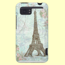 Eiffel Tower and Pink Roses casemate cases