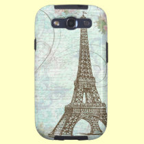 Eiffel Tower and Pink Roses casemate cases