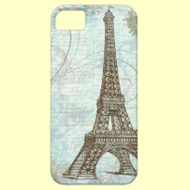Eiffel Tower and Pink Roses casemate cases