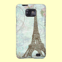 Eiffel Tower and Pink Roses casemate cases
