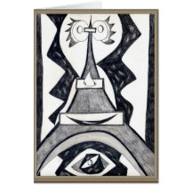 Eiffel Tower Card