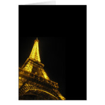 Eiffel Tower Card