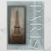 Eiffel Tower Design Flyer