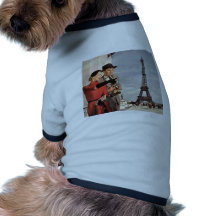 Eiffel Tower Doggie Tee Shirt