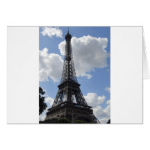 Eiffel Tower Greeting Cards